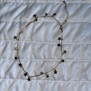 gold star necklace